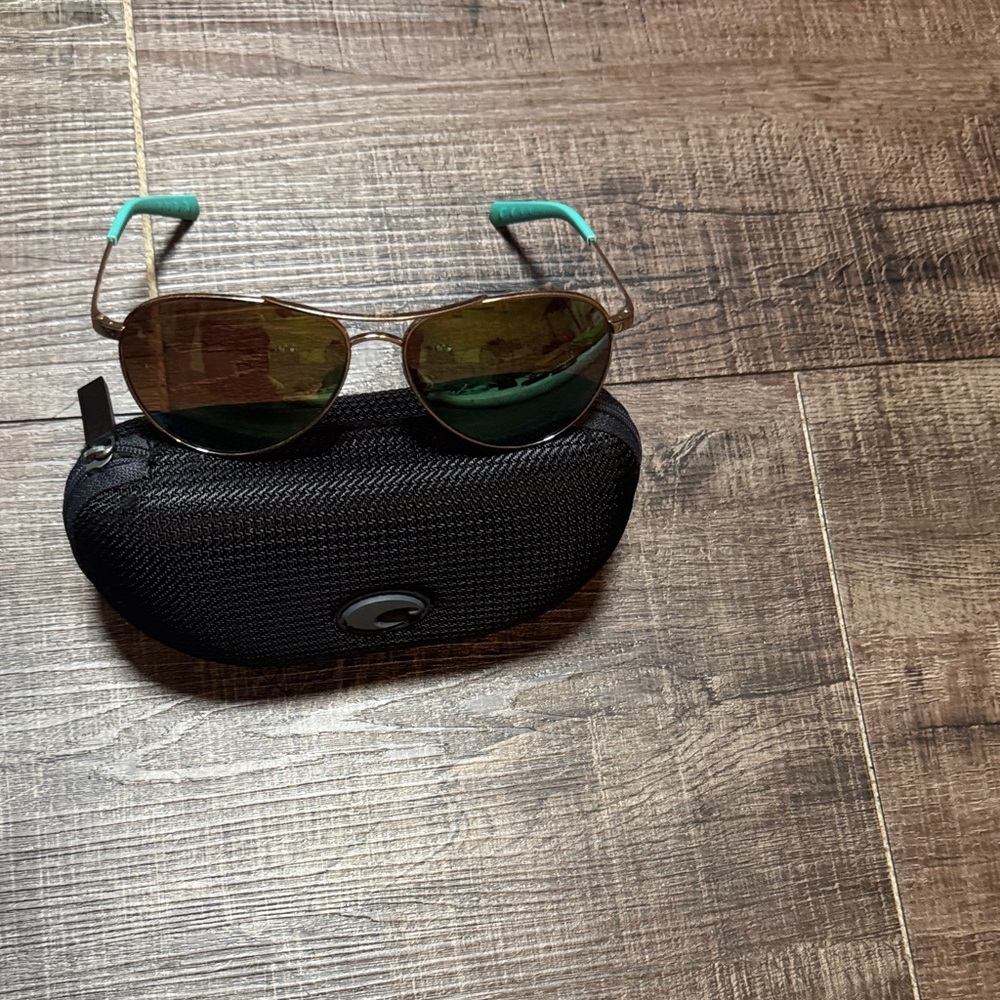Costa Pipers / Green mirrored polarized glass